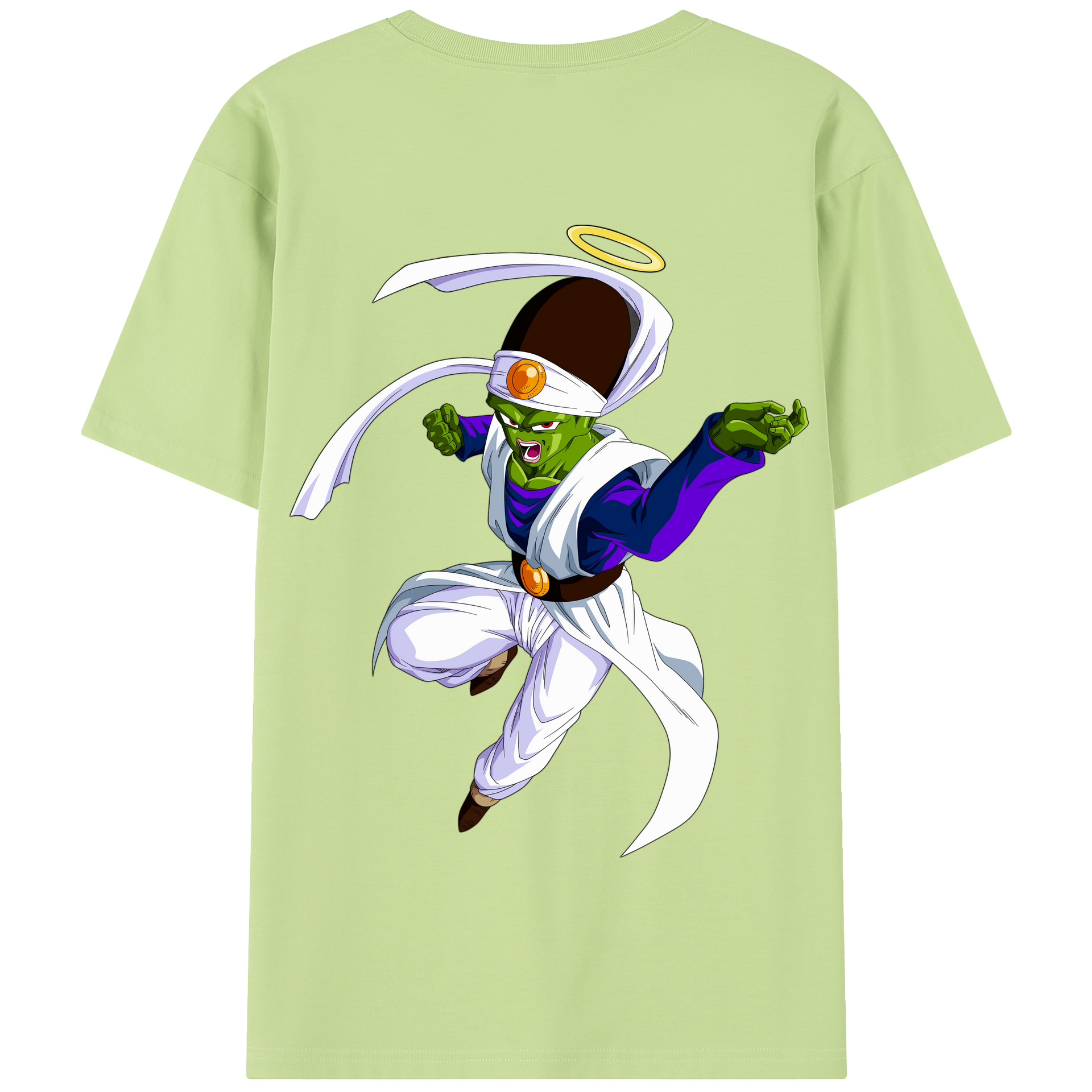 （画像用） ドラゴンボール パイクーハン DRAGON BALL Pikkon 綿100％半袖Tシャツ（背面プリント）